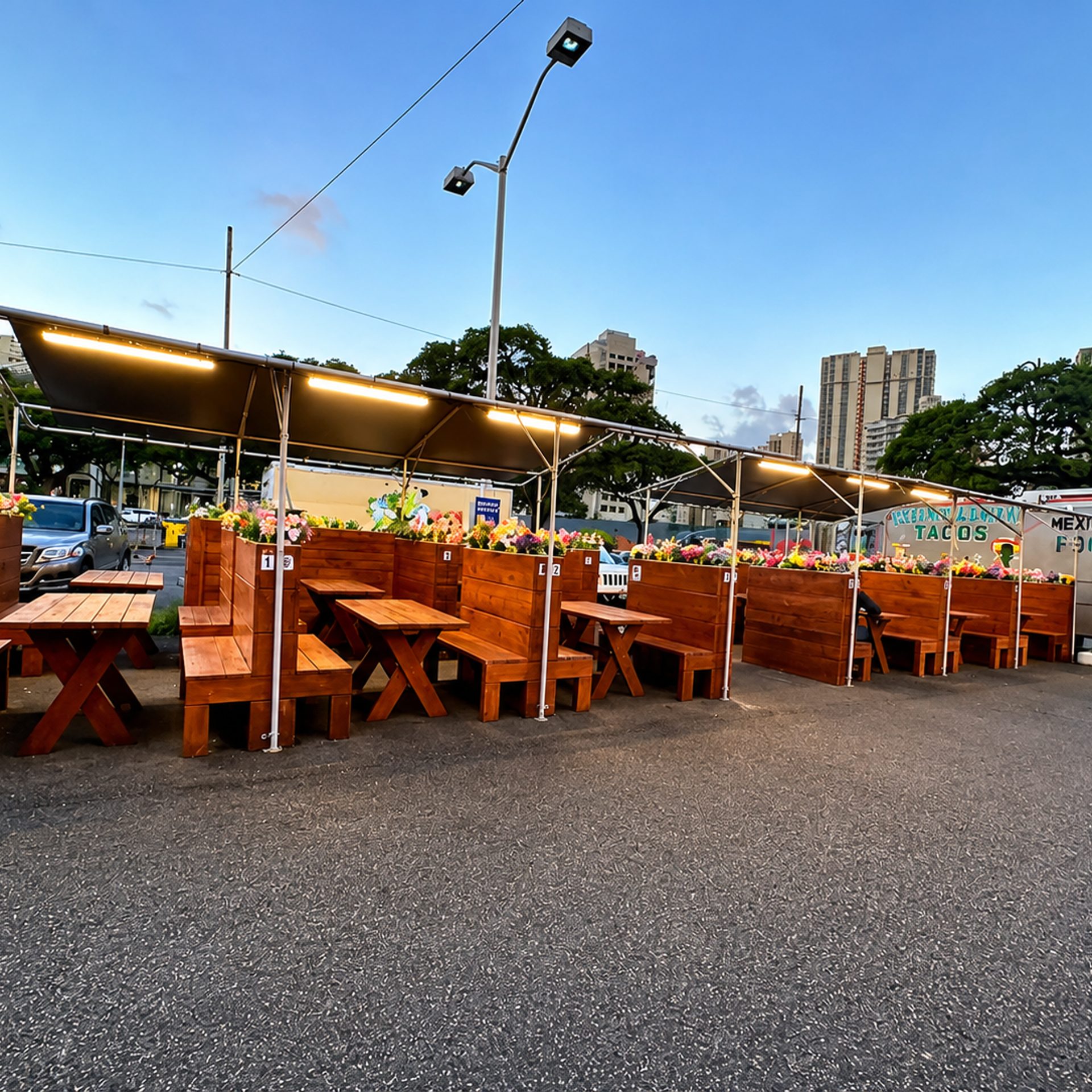 Enjoy Comfortable Dining Indoors and Outdoors